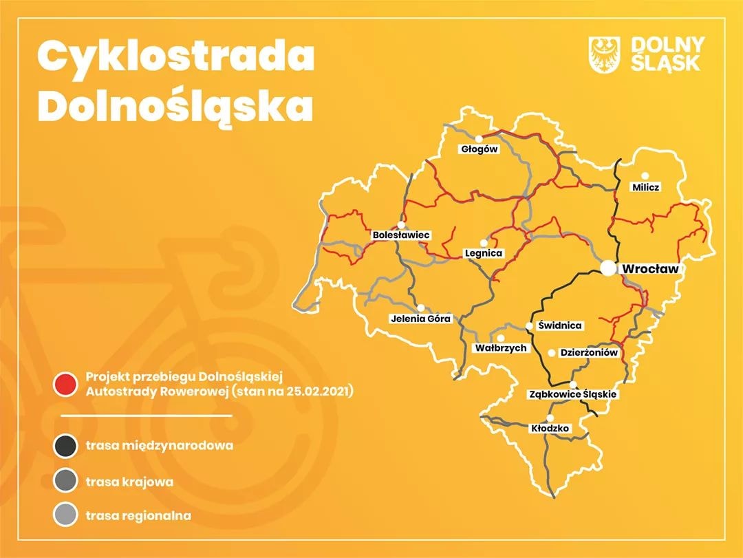 You are currently viewing Pierwsze porozumienia na współfinansowanie Cyklostrady Dolnośląskiej podpisane!