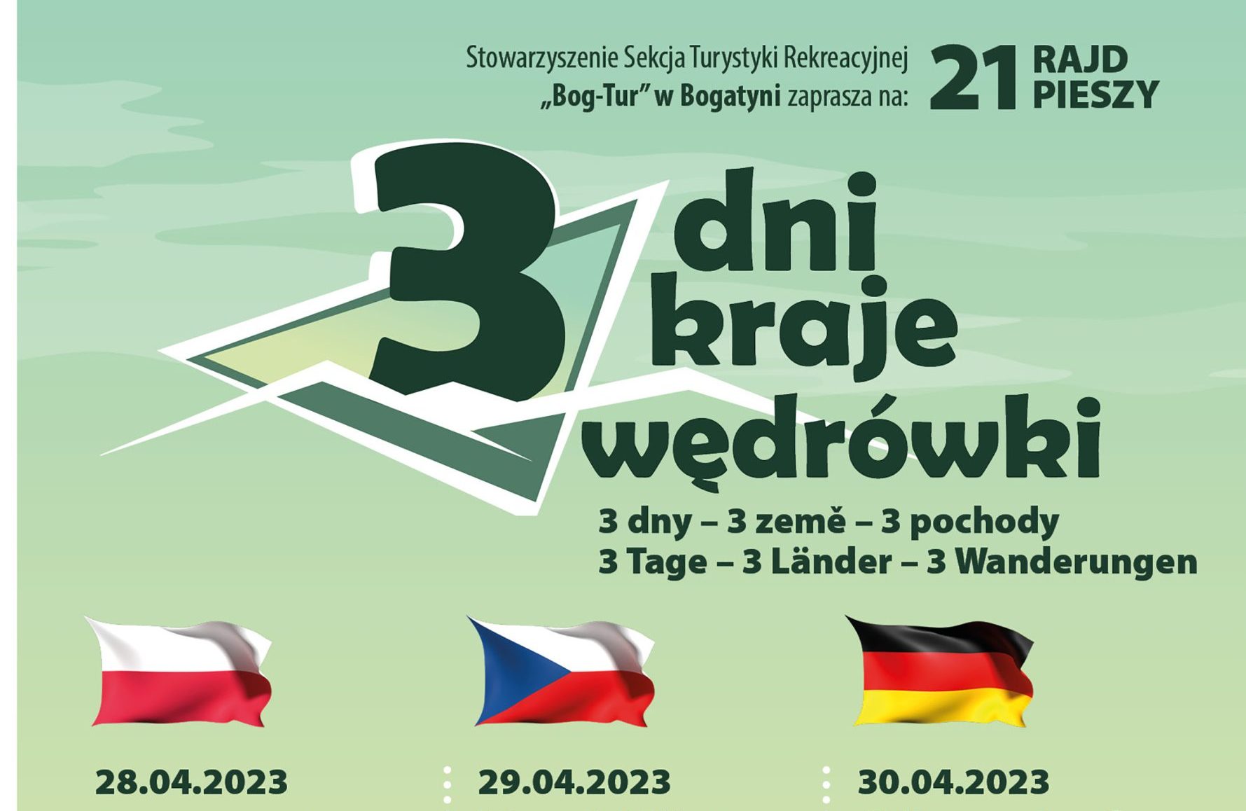 You are currently viewing “3-Dni 3-Kraje 3-Wędrówki” – XXI Rajd Pieszy