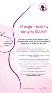 Read more about the article Rusza akcja edukacyjna „Badamy nie tylko mamy”