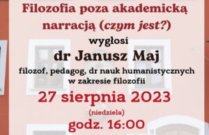 Read more about the article Jakubowe spotkanie z filozofią – zaproszenie na wykład
