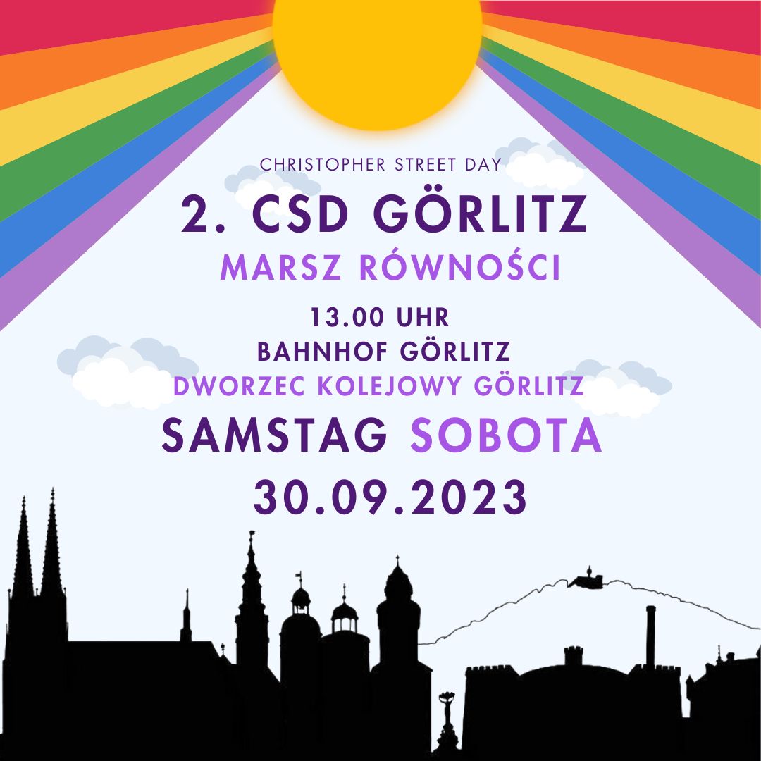 Read more about the article Drugi Marsz Równości przejdzie przez Zgorzelec