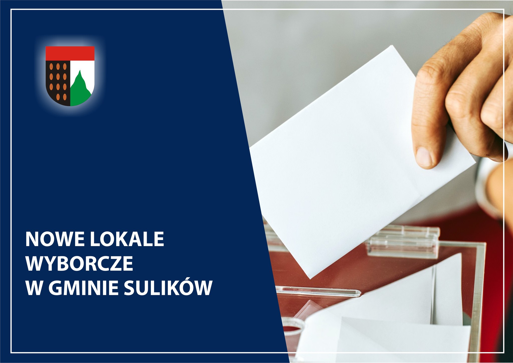 You are currently viewing SULIKÓW – Pięć nowych lokali wyborczych w gminie