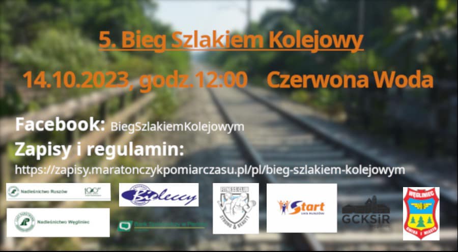 Read more about the article 5.BIEG SZLAKIEM KOLEJOWYM 2023