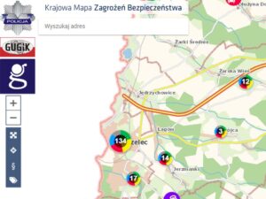 Read more about the article Zachęcamy do korzystania z Krajowej Mapy Zagrożeń Bezpieczeństwa