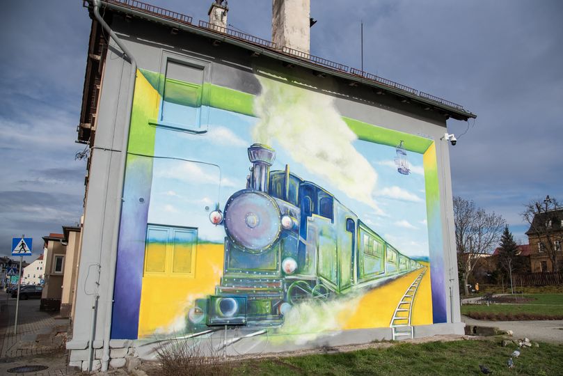 Read more about the article BOGATYNIA – Kolejny mural w Bogatyni
