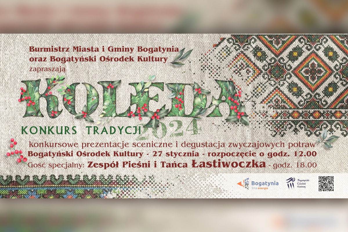Read more about the article BOGATYNIA – „Konkurs Tradycji – Kolęda 2024”