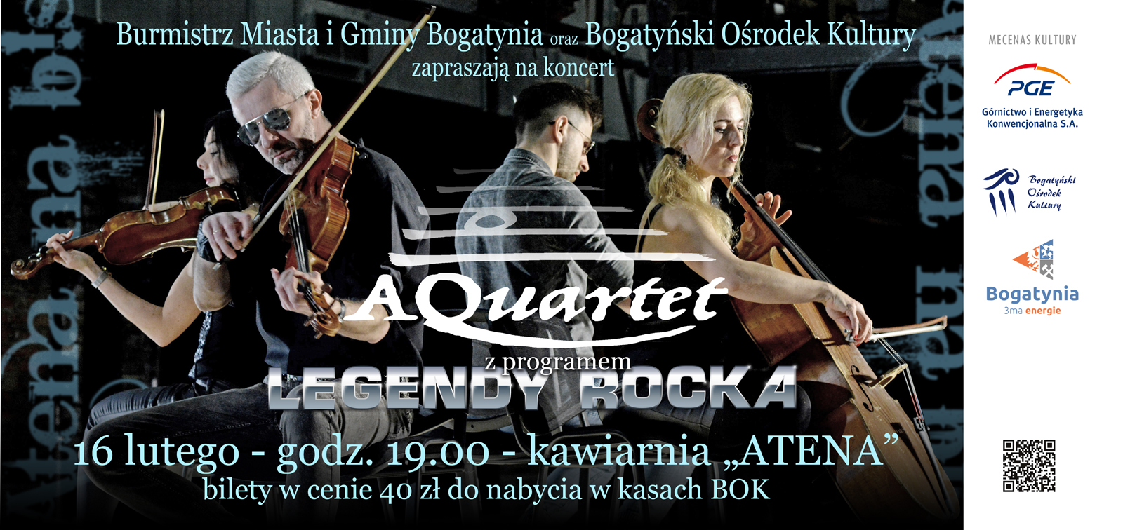 You are currently viewing BOGATYNIA – AQuartet – „Legendy Rocka”