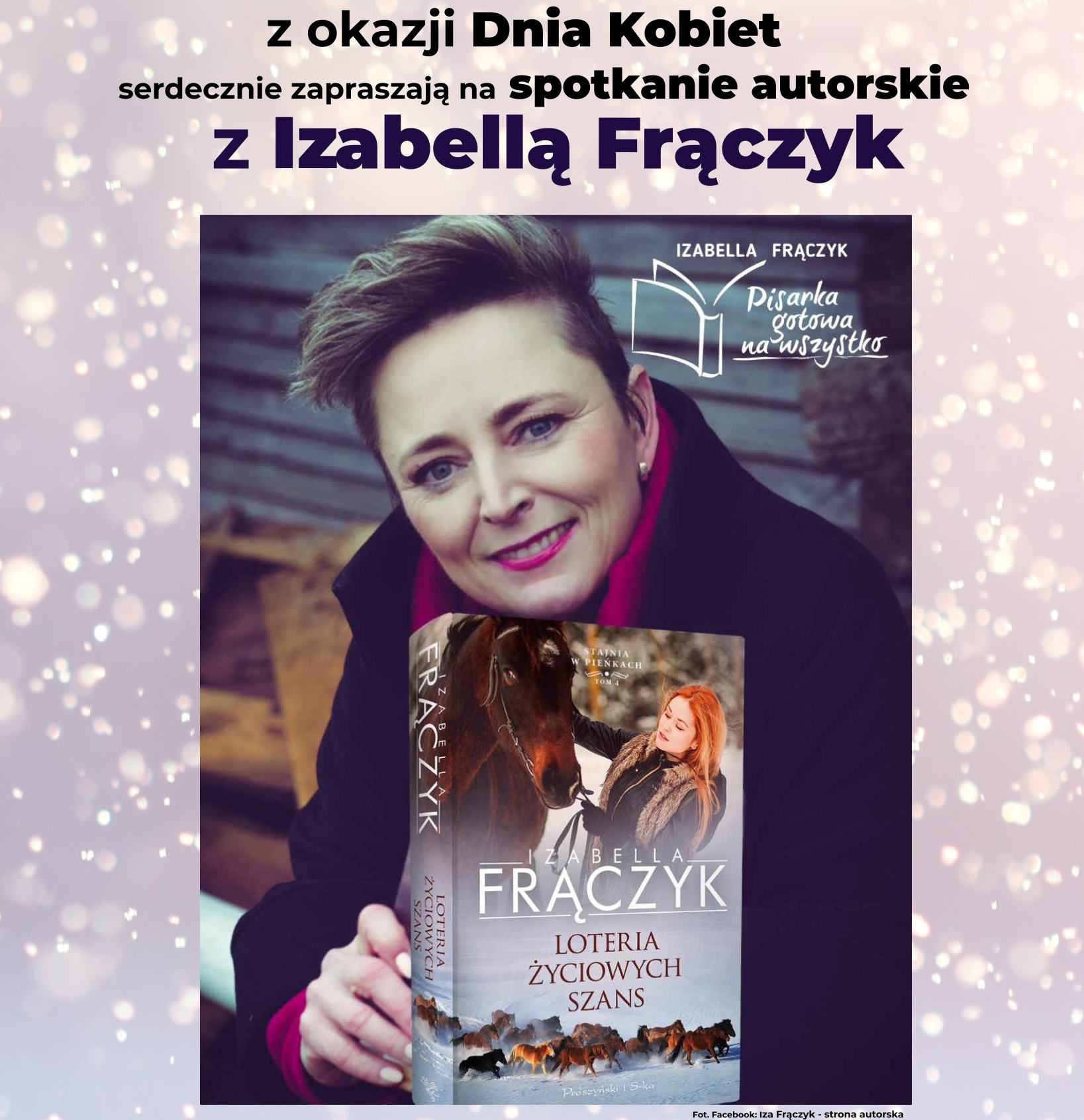 You are currently viewing Spotkanie autorskie z Izabellą Frączyk