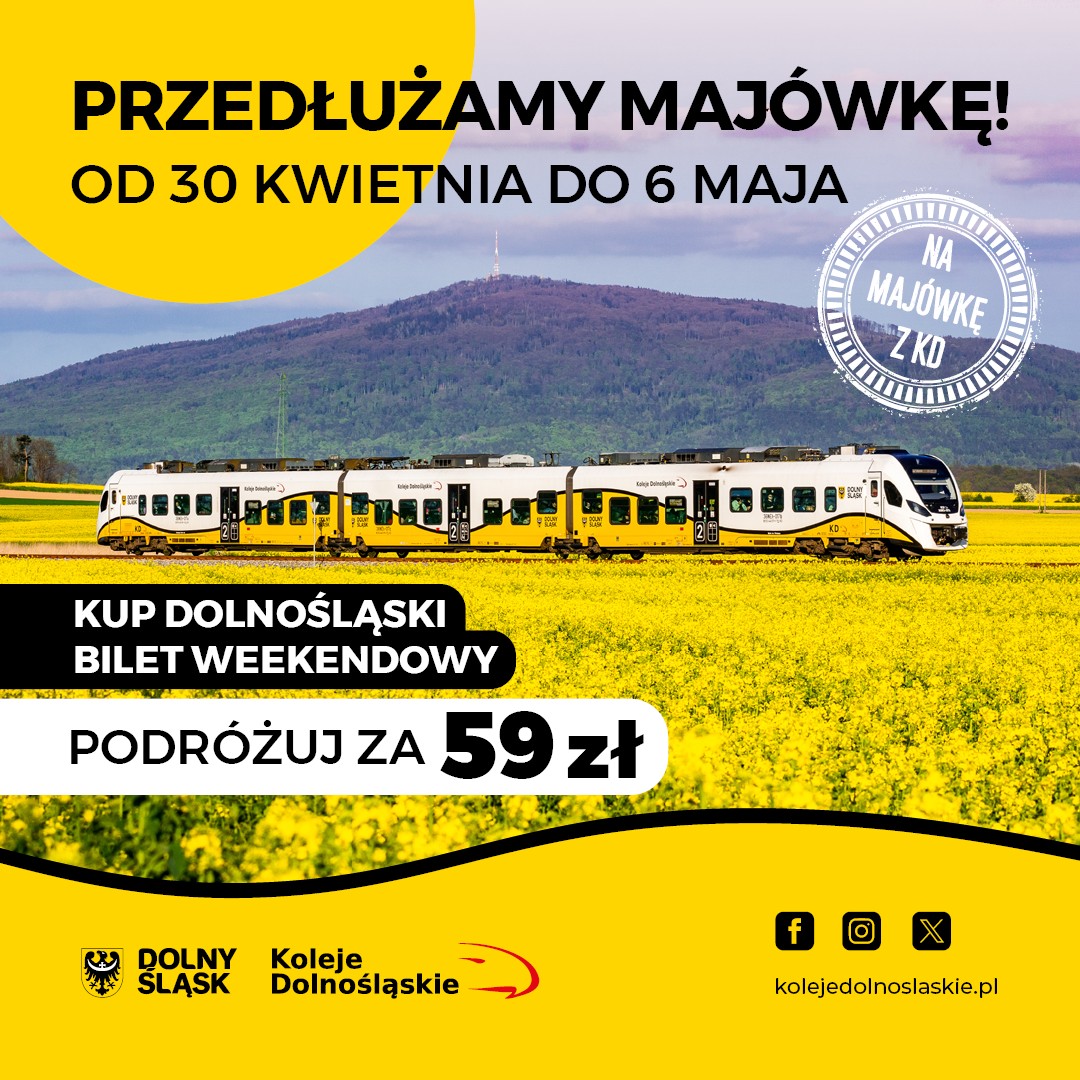 Read more about the article Dolnośląski Bilet Weekendowy