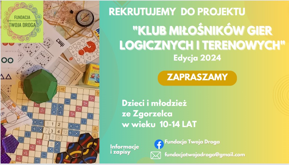 Read more about the article „Klub Miłośników Gier Logicznych i Terenowych” Edycja 2024